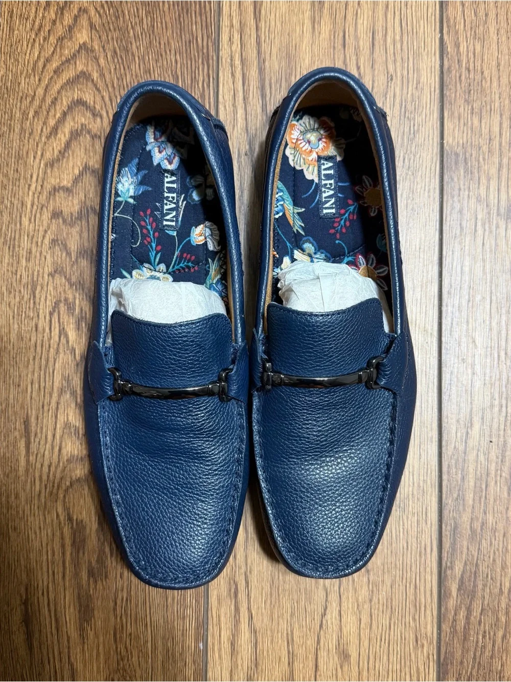 [Used/Like New] Alfani Drivers Navy // Men Size 11